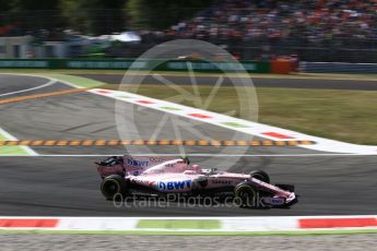 World © Octane Photographic Ltd. Formula 1 - Italian Grand Prix - Practice 2. Esteban Ocon - Sahara Force India VJM10. Monza, Italy. Friday 1st September 2017. Digital Ref: 1939LB2D8160