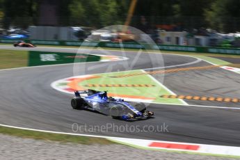 World © Octane Photographic Ltd. Formula 1 - Italian Grand Prix - Practice 2. Marcus Ericsson – Sauber F1 Team C36. Monza, Italy. Friday 1st September 2017. Digital Ref: 1939LB2D8200