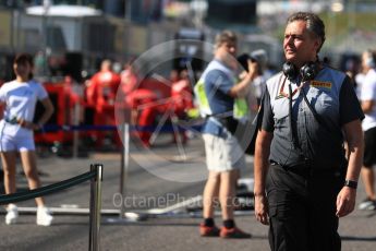 World © Octane Photographic Ltd. Formula 1 - Japanese Grand Prix - Grid. Mario Isola – Pirelli Head of Car Racing. Suzuka Circuit, Suzuka, Japan. Sunday 8th October 2017. Digital Ref:1979LB1D0215