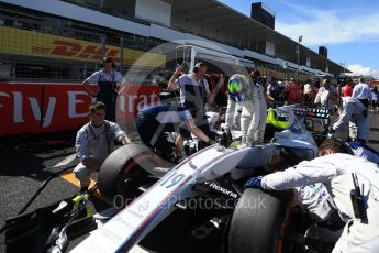 World © Octane Photographic Ltd. Formula 1 - Japanese Grand Prix - Sunday - Grid. Felipe Massa - Williams Martini Racing FW40. Suzuka Circuit, Suzuka, Japan. Sunday 8th October 2017. Digital Ref: 1979LB2D5389