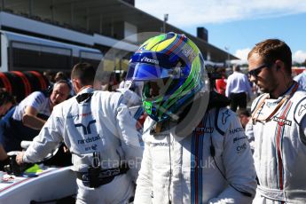 World © Octane Photographic Ltd. Formula 1 - Japanese Grand Prix - Sunday - Grid. Felipe Massa - Williams Martini Racing FW40. Suzuka Circuit, Suzuka, Japan. Sunday 8th October 2017. Digital Ref: 1979LB2D5408