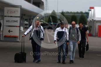 World © Octane Photographic Ltd. Formula 1 - Japanese Grand Prix - Friday - Paddock. Felipe Massa - Williams Martini Racing FW40. Suzuka Circuit, Suzuka, Japan. Friday 6th October 2017. Digital Ref: