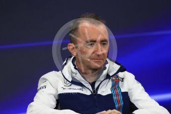 World © Octane Photographic Ltd. Formula 1 - Japanese Grand Prix – Friday Team Press Conference – Part 2. Paddy Lowe - Chief Technical Officer at Williams Martini Racing. Suzuka Circuit, Suzuka, Japan. Friday 6th October 2017. Digital Ref: 1974LB1D8774