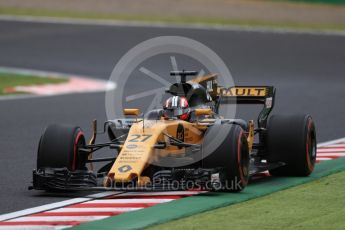 World © Octane Photographic Ltd. Formula 1 - Japanese Grand Prix - Friday - Practice 1. Nico Hulkenberg - Renault Sport F1 Team R.S.17. Suzuka Circuit, Suzuka, Japan. Friday 6th October 2017. Digital Ref:1972LB1D7211