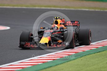 World © Octane Photographic Ltd. Formula 1 - Japanese Grand Prix - Friday - Practice 1. Max Verstappen - Red Bull Racing RB13. Suzuka Circuit, Suzuka, Japan. Friday 6th October 2017. Digital Ref:1972LB1D7216