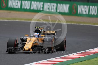 World © Octane Photographic Ltd. Formula 1 - Japanese Grand Prix - Friday - Practice 1. Jolyon Palmer - Renault Sport F1 Team R.S.17. Suzuka Circuit, Suzuka, Japan. Friday 6th October 2017. Digital Ref:1972LB1D7308