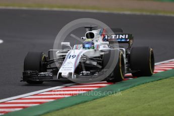 World © Octane Photographic Ltd. Formula 1 - Japanese Grand Prix - Friday - Practice 1. Felipe Massa - Williams Martini Racing FW40. Suzuka Circuit, Suzuka, Japan. Friday 6th October 2017. Digital Ref:1972LB1D7402