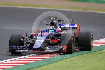 World © Octane Photographic Ltd. Formula 1 - Japanese Grand Prix - Friday - Practice 1. Carlos Sainz - Scuderia Toro Rosso STR12. Suzuka Circuit, Suzuka, Japan. Friday 6th October 2017. Digital Ref:1972LB1D7464