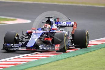 World © Octane Photographic Ltd. Formula 1 - Japanese Grand Prix - Friday - Practice 1. Pierre Gasly - Scuderia Toro Rosso STR12. Suzuka Circuit, Suzuka, Japan. Friday 6th October 2017. Digital Ref:1972LB1D7472