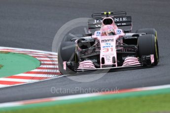 World © Octane Photographic Ltd. Formula 1 - Japanese Grand Prix - Friday - Practice 1. Esteban Ocon - Sahara Force India VJM10. Suzuka Circuit, Suzuka, Japan. Friday 6th October 2017. Digital Ref:1972LB1D7608