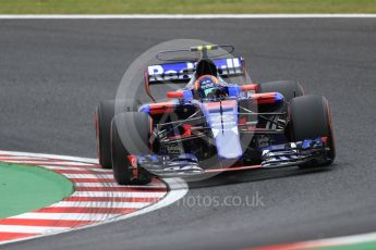 World © Octane Photographic Ltd. Formula 1 - Japanese Grand Prix - Friday - Practice 1. Carlos Sainz - Scuderia Toro Rosso STR12. Suzuka Circuit, Suzuka, Japan. Friday 6th October 2017. Digital Ref:1972LB1D7620