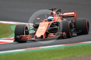 World © Octane Photographic Ltd. Formula 1 - Japanese Grand Prix - Friday - Practice 1. Fernando Alonso - McLaren Honda MCL32. Suzuka Circuit, Suzuka, Japan. Friday 6th October 2017. Digital Ref:1972LB1D7630