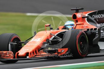 World © Octane Photographic Ltd. Formula 1 - Japanese Grand Prix - Friday - Practice 1. Fernando Alonso - McLaren Honda MCL32. Suzuka Circuit, Suzuka, Japan. Friday 6th October 2017. Digital Ref:1972LB1D7634