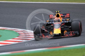 World © Octane Photographic Ltd. Formula 1 - Japanese Grand Prix - Friday - Practice 1. Max Verstappen - Red Bull Racing RB13. Suzuka Circuit, Suzuka, Japan. Friday 6th October 2017. Digital Ref:1972LB1D7654