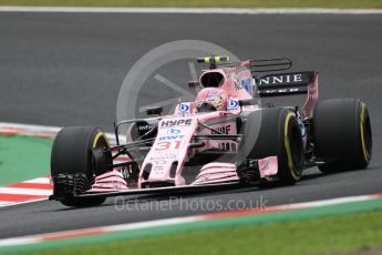 World © Octane Photographic Ltd. Formula 1 - Japanese Grand Prix - Friday - Practice 1. Esteban Ocon - Sahara Force India VJM10. Suzuka Circuit, Suzuka, Japan. Friday 6th October 2017. Digital Ref:1972LB1D7678