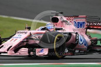 World © Octane Photographic Ltd. Formula 1 - Japanese Grand Prix - Friday - Practice 1. Sergio Perez - Sahara Force India VJM10. Suzuka Circuit, Suzuka, Japan. Friday 6th October 2017. Digital Ref:1972LB1D7699