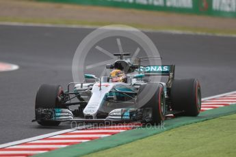 World © Octane Photographic Ltd. Formula 1 - Japanese Grand Prix - Friday - Practice 1. Lewis Hamilton - Mercedes AMG Petronas F1 W08 EQ Energy+. Suzuka Circuit, Suzuka, Japan. Friday 6th October 2017. Digital Ref:1972LB1D7834