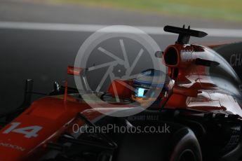 World © Octane Photographic Ltd. Formula 1 - Japanese Grand Prix - Friday - Practice 1. Fernando Alonso - McLaren Honda MCL32. Suzuka Circuit, Suzuka, Japan. Friday 6th October 2017. Digital Ref:1972LB1D7874
