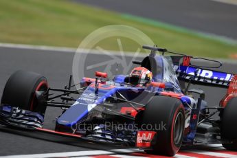 World © Octane Photographic Ltd. Formula 1 - Japanese Grand Prix - Friday - Practice 1. Pierre Gasly - Scuderia Toro Rosso STR12. Suzuka Circuit, Suzuka, Japan. Friday 6th October 2017. Digital Ref:1972LB1D8058