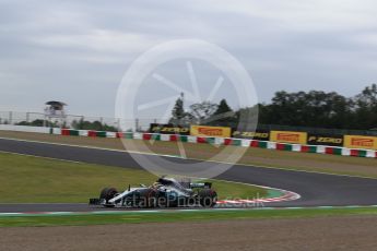 World © Octane Photographic Ltd. Formula 1 - Japanese Grand Prix - Friday - Practice 1. Lewis Hamilton - Mercedes AMG Petronas F1 W08 EQ Energy+. Suzuka Circuit, Suzuka, Japan. Friday 6th October 2017. Digital Ref:1972LB2D3092