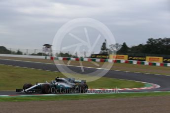 World © Octane Photographic Ltd. Formula 1 - Japanese Grand Prix - Friday - Practice 1. Valtteri Bottas - Mercedes AMG Petronas F1 W08 EQ Energy+. Suzuka Circuit, Suzuka, Japan. Friday 6th October 2017. Digital Ref:1972LB2D3139