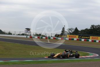 World © Octane Photographic Ltd. Formula 1 - Japanese Grand Prix - Friday - Practice 1. Nico Hulkenberg - Renault Sport F1 Team R.S.17. Suzuka Circuit, Suzuka, Japan. Friday 6th October 2017. Digital Ref:1972LB2D3191