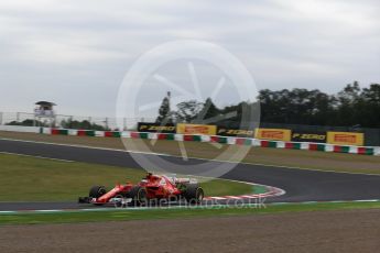 World © Octane Photographic Ltd. Formula 1 - Japanese Grand Prix - Friday - Practice 1. Kimi Raikkonen - Scuderia Ferrari SF70H. Suzuka Circuit, Suzuka, Japan. Friday 6th October 2017. Digital Ref:1972LB2D3223