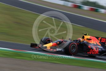 World © Octane Photographic Ltd. Formula 1 - Japanese Grand Prix - Friday - Practice 1. Max Verstappen - Red Bull Racing RB13. Suzuka Circuit, Suzuka, Japan. Friday 6th October 2017. Digital Ref:1972LB2D3289