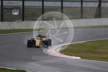 World © Octane Photographic Ltd. Formula 1 - Japanese Grand Prix - Friday - Practice 2. Nico Hulkenberg - Renault Sport F1 Team R.S.17. Suzuka Circuit, Suzuka, Japan. Friday 6th October 2017. Digital Ref:1973LB1D8165