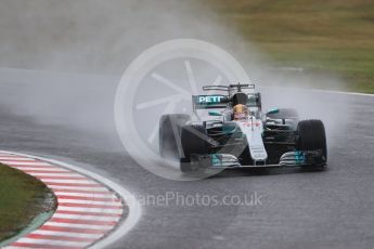 World © Octane Photographic Ltd. Formula 1 - Japanese Grand Prix - Friday - Practice 2. Lewis Hamilton - Mercedes AMG Petronas F1 W08 EQ Energy+. Suzuka Circuit, Suzuka, Japan. Friday 6th October 2017. Digital Ref:1973LB1D8402