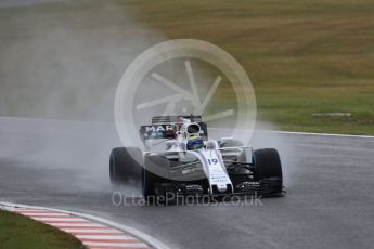 World © Octane Photographic Ltd. Formula 1 - Japanese Grand Prix - Friday - Practice 2. Felipe Massa - Williams Martini Racing FW40. Suzuka Circuit, Suzuka, Japan. Friday 6th October 2017. Digital Ref:1973LB1D8413