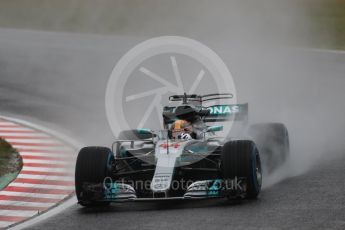 World © Octane Photographic Ltd. Formula 1 - Japanese Grand Prix - Friday - Practice 2. Lewis Hamilton - Mercedes AMG Petronas F1 W08 EQ Energy+. Suzuka Circuit, Suzuka, Japan. Friday 6th October 2017. Digital Ref:1973LB1D8432