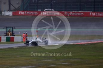 World © Octane Photographic Ltd. Formula 1 - Japanese Grand Prix - Friday - Practice 2. Lance Stroll - Williams Martini Racing FW40. Suzuka Circuit, Suzuka, Japan. Friday 6th October 2017. Digital Ref:1973LB1D8453