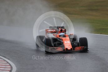 World © Octane Photographic Ltd. Formula 1 - Japanese Grand Prix - Friday - Practice 2. Fernando Alonso - McLaren Honda MCL32. Suzuka Circuit, Suzuka, Japan. Friday 6th October 2017. Digital Ref:1973LB1D8582