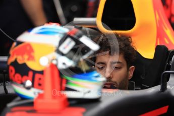 World © Octane Photographic Ltd. Formula 1 - Japanese Grand Prix - Saturday - Practice 3. Daniel Ricciardo - Red Bull Racing RB13. Suzuka Circuit, Suzuka, Japan. Saturday 7th October 2017. Digital Ref:1976LB1D8945