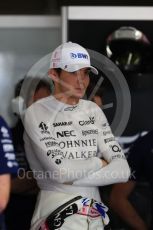 World © Octane Photographic Ltd. Formula 1 - Japanese Grand Prix - Saturday - Practice 3. Esteban Ocon - Sahara Force India VJM10. Suzuka Circuit, Suzuka, Japan. Saturday 7th October 2017. Digital Ref:1976LB1D8999