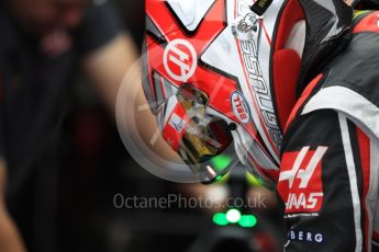 World © Octane Photographic Ltd. Formula 1 - Japanese Grand Prix - Saturday - Practice 3. Kevin Magnussen - Haas F1 Team VF-17. Suzuka Circuit, Suzuka, Japan. Saturday 7th October 2017. Digital Ref:1976LB1D9055