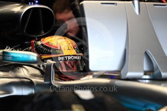 World © Octane Photographic Ltd. Formula 1 - Japanese Grand Prix - Saturday - Practice 3. Lewis Hamilton - Mercedes AMG Petronas F1 W08 EQ Energy+. Suzuka Circuit, Suzuka, Japan. Saturday 7th October 2017. Digital Ref:1976LB1D9141