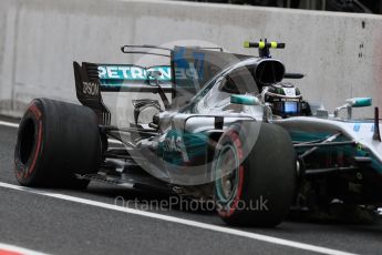 World © Octane Photographic Ltd. Formula 1 - Japanese Grand Prix - Saturday - Practice 3. Valtteri Bottas - Mercedes AMG Petronas F1 W08 EQ Energy+. Suzuka Circuit, Suzuka, Japan. Saturday 7th October 2017. Digital Ref:1976LB1D9203