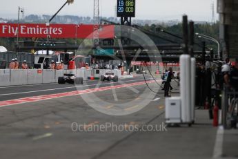 World © Octane Photographic Ltd. Formula 1 - Japanese Grand Prix - Saturday - Practice 3. Pitlane re-opens. Suzuka Circuit, Suzuka, Japan. Saturday 7th October 2017. Digital Ref:1976LB1D9305