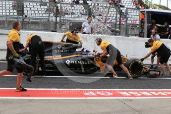 World © Octane Photographic Ltd. Formula 1 - Japanese Grand Prix - Saturday - Practice 3. Jolyon Palmer - Renault Sport F1 Team R.S.17. Suzuka Circuit, Suzuka, Japan. Saturday 7th October 2017. Digital Ref:1976LB2D4032