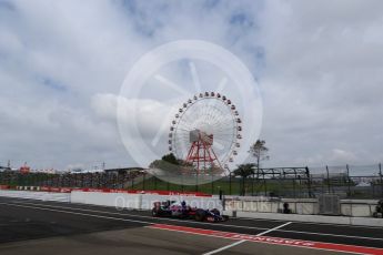 World © Octane Photographic Ltd. Formula 1 - Japanese Grand Prix - Saturday - Practice 3. Carlos Sainz - Scuderia Toro Rosso STR12. Suzuka Circuit, Suzuka, Japan. Saturday 7th October 2017. Digital Ref:1976LB2D4192