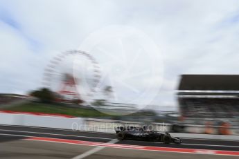 World © Octane Photographic Ltd. Formula 1 - Japanese Grand Prix - Saturday - Practice 3. Romain Grosjean - Haas F1 Team VF-17. Suzuka Circuit, Suzuka, Japan. Saturday 7th October 2017. Digital Ref:1976LB2D4212
