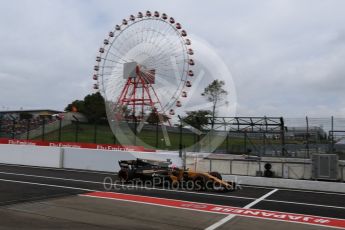 World © Octane Photographic Ltd. Formula 1 - Japanese Grand Prix - Saturday - Practice 3. Nico Hulkenberg - Renault Sport F1 Team R.S.17. Suzuka Circuit, Suzuka, Japan. Saturday 7th October 2017. Digital Ref:1976LB2D4273