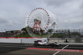 World © Octane Photographic Ltd. Formula 1 - Japanese Grand Prix - Saturday - Practice 3. Lance Stroll - Williams Martini Racing FW40. Suzuka Circuit, Suzuka, Japan. Saturday 7th October 2017. Digital Ref:1976LB2D4312