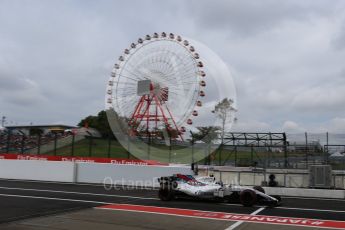 World © Octane Photographic Ltd. Formula 1 - Japanese Grand Prix - Saturday - Practice 3. Lance Stroll - Williams Martini Racing FW40. Suzuka Circuit, Suzuka, Japan. Saturday 7th October 2017. Digital Ref:1976LB2D4324