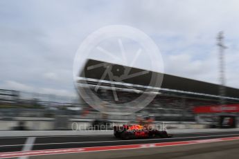 World © Octane Photographic Ltd. Formula 1 - Japanese Grand Prix - Saturday - Practice 3. Max Verstappen - Red Bull Racing RB13. Suzuka Circuit, Suzuka, Japan. Saturday 7th October 2017. Digital Ref:1976LB2D4364