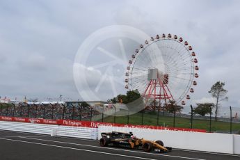 World © Octane Photographic Ltd. Formula 1 - Japanese Grand Prix - Saturday - Practice 3. Nico Hulkenberg - Renault Sport F1 Team R.S.17. Suzuka Circuit, Suzuka, Japan. Saturday 7th October 2017. Digital Ref:1976LB2D4398