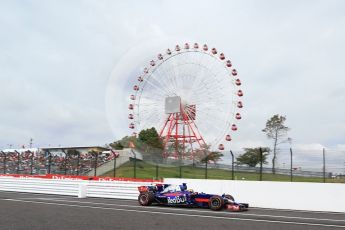 World © Octane Photographic Ltd. Formula 1 - Japanese Grand Prix - Saturday - Practice 3. Pierre Gasly - Scuderia Toro Rosso STR12. Suzuka Circuit, Suzuka, Japan. Saturday 7th October 2017. Digital Ref:1976LB2D4436