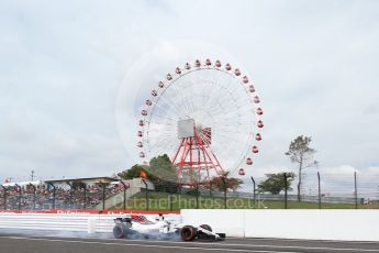 World © Octane Photographic Ltd. Formula 1 - Japanese Grand Prix - Saturday - Practice 3. Felipe Massa - Williams Martini Racing FW40. Suzuka Circuit, Suzuka, Japan. Saturday 7th October 2017. Digital Ref:1976LB2D4450